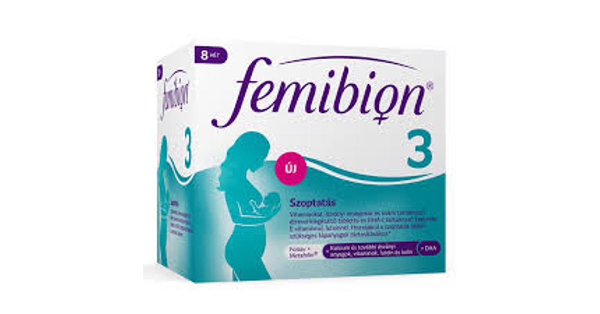 Femibion 3 Szoptatás 56+56X(8 hét)